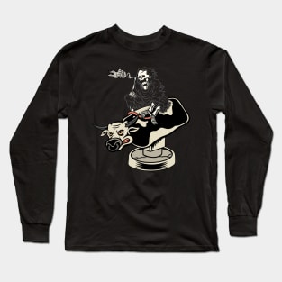 Cow and Skull Long Sleeve T-Shirt